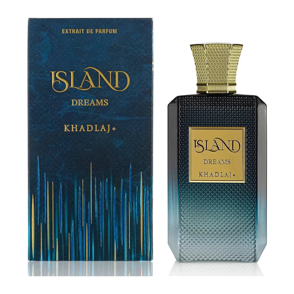 Khadlaj Island Dreams Extrait de Parfum 100ml bottle with box