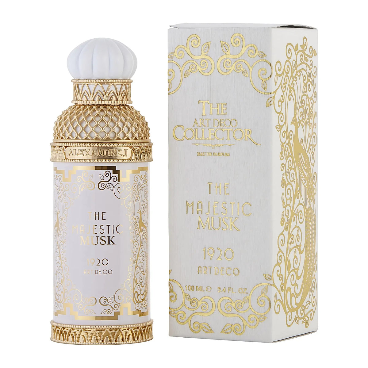 Alexandre.J Art Deco Collector the Majestic Musk Eau de Parfum 100ml bottle with box