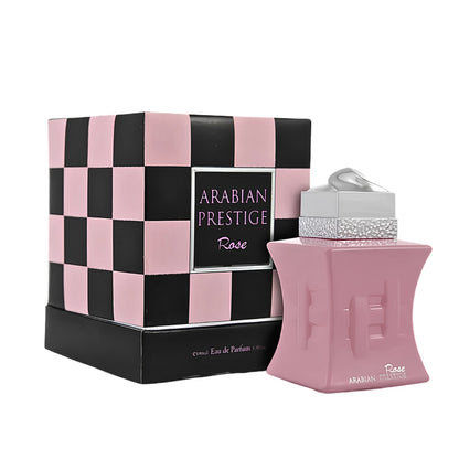 Arabian Oud Arabian Prestige Rose Irisee Eau de Parfum 100ml bottle with box