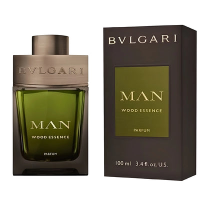 Bvlgari Man Wood Essence Parfum 100ml bottle with box