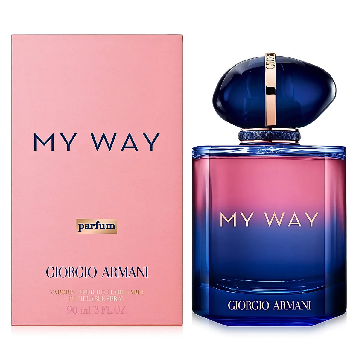 Giorgio Armani My Way Parfum 90ml bottle with box