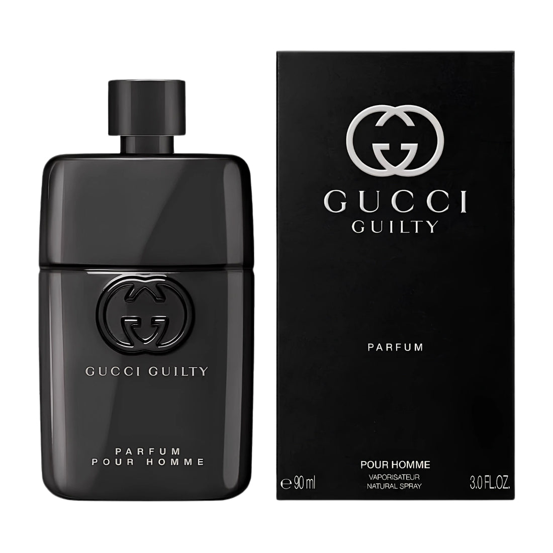 Gucci Guilty Parfum Pour Homme Parfum 90ml bottle with box