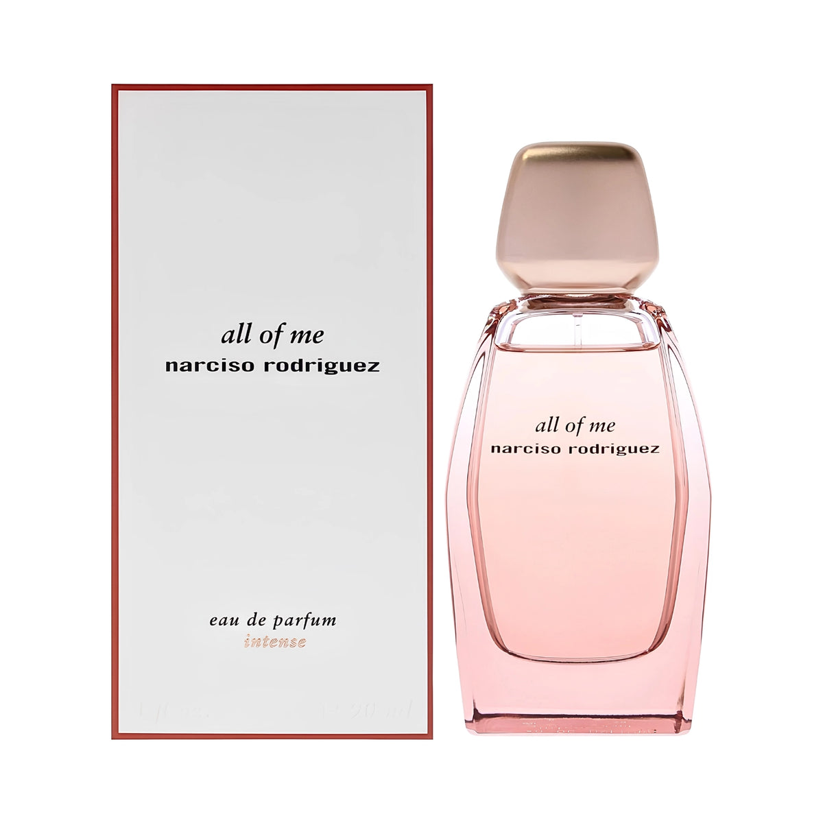 Narciso Rodriguez All Of Me Intense Eau de Parfum 90ml bottle with box