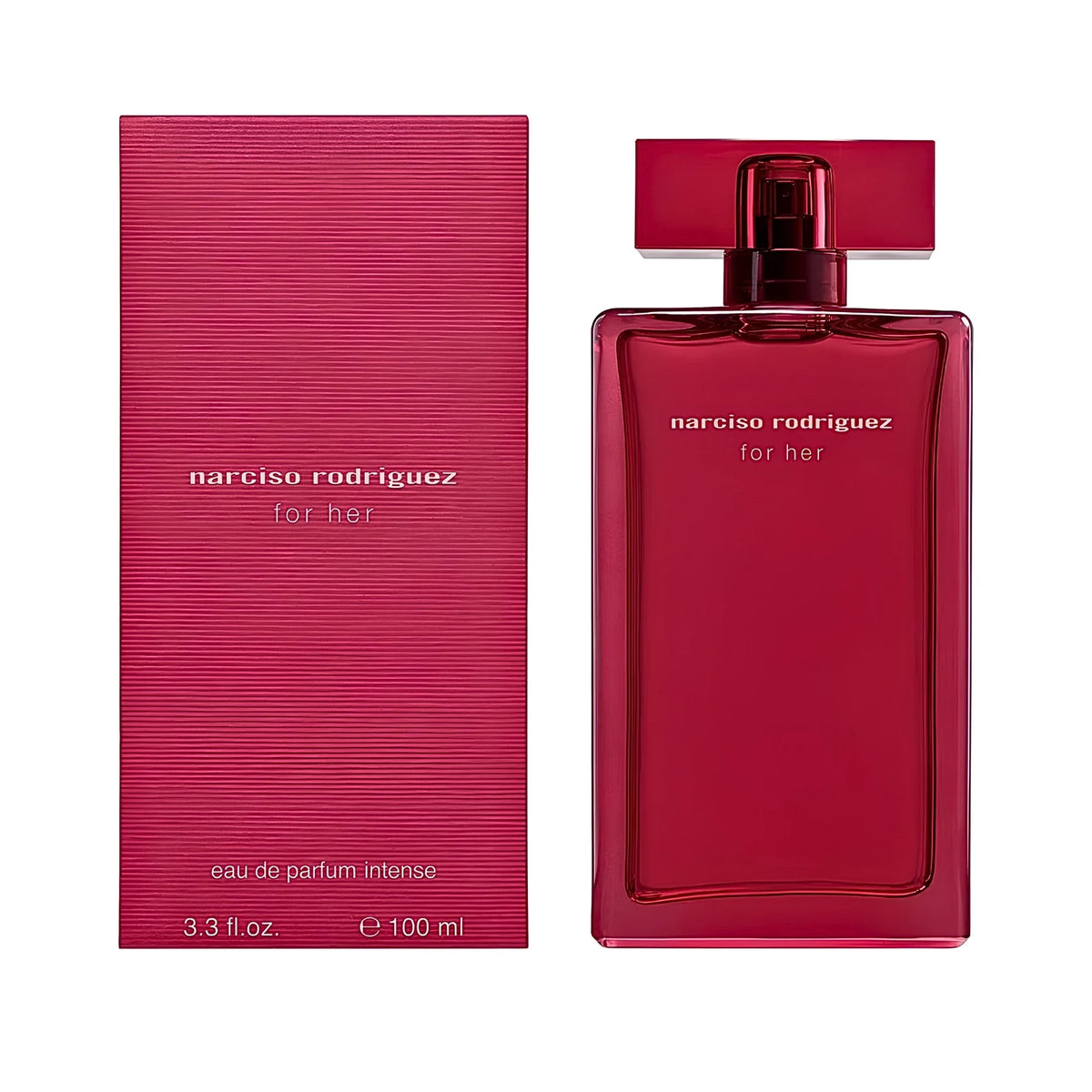 Narciso Rodriguez For Her Intense Eau de Parfum 100ml bottle with box
