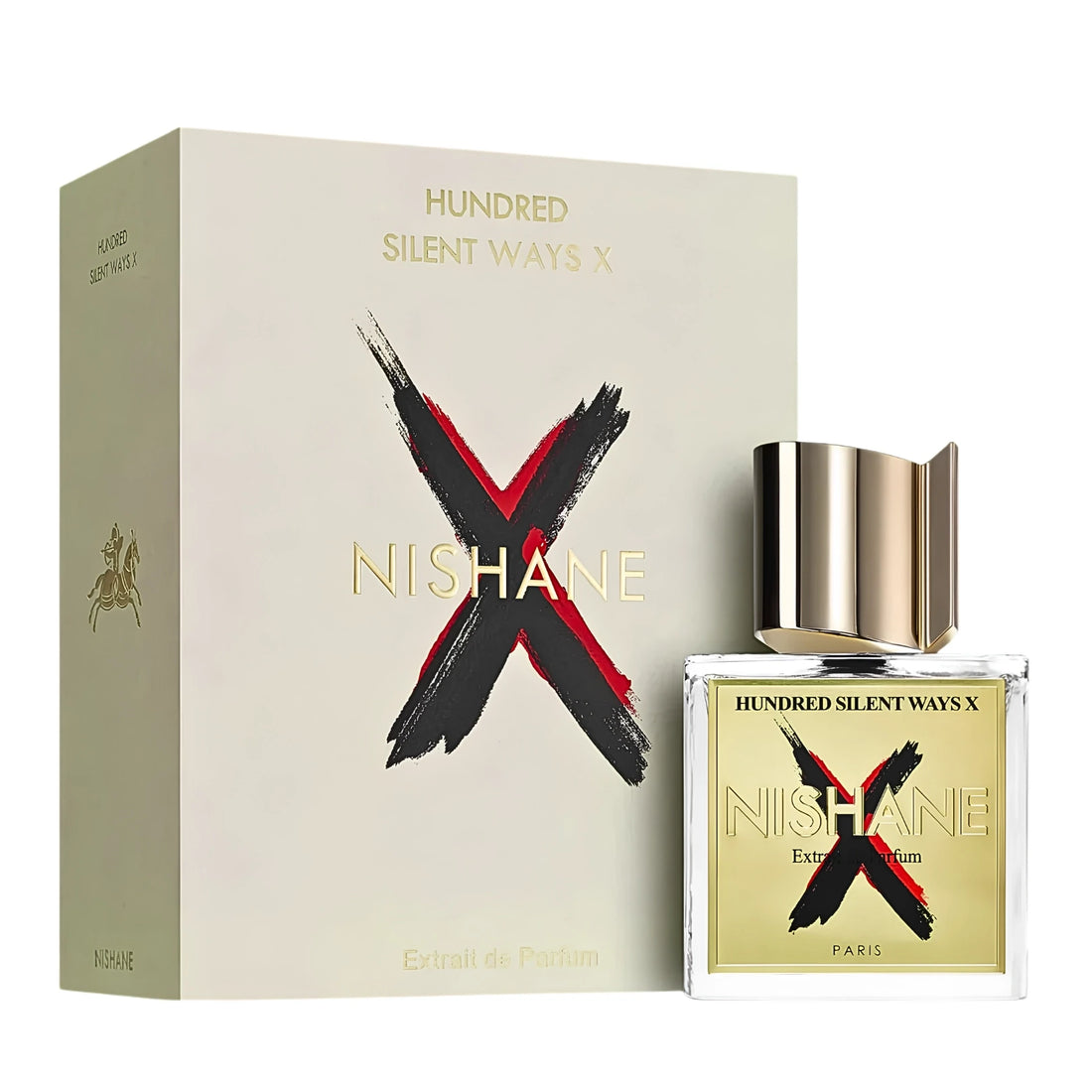 Nishane Hundred Silent Ways X Extrait de Parfum bottle with box